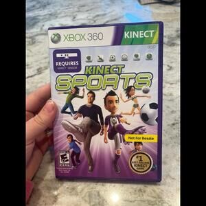 Kinect Sports Xbox 360 Video Game Full Body 2010 Microsoft Game Studios‎ Manual